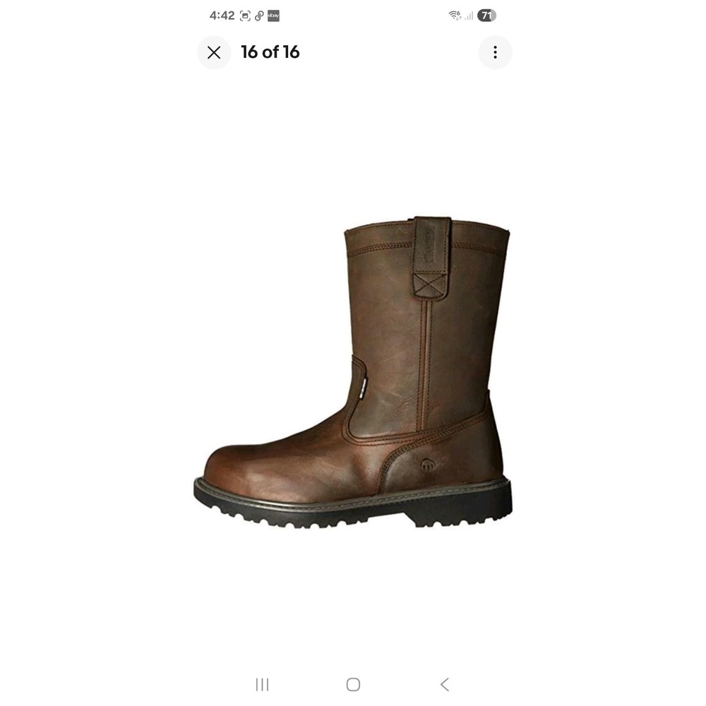 WOLVERINE Men's Floorhand Welly  Waterproof Steel Toe‎ Boots Size 11